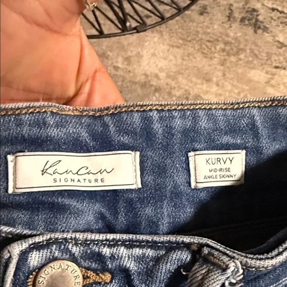 KanCan High Rise Blue Jeans - Picture 2 of 4